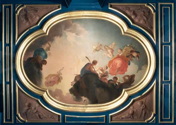 Central Part of Ceiling "The Dawn and the Seasons"