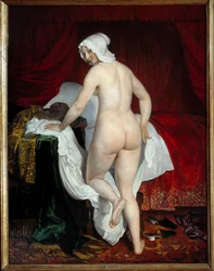 Young Woman Lying Down (The Italian Bedtime)