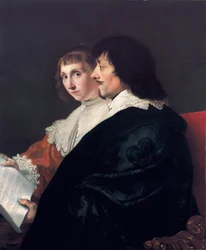 Double Portrait of Constantijn Huygens and Suzanna van Baerle