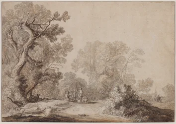 Peasants at the Edge of a Wood, c. 1630