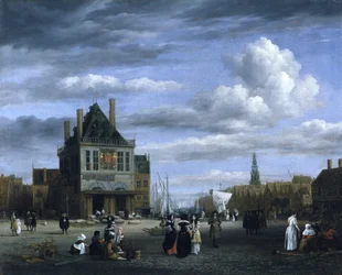 Dam Square in Amsterdam