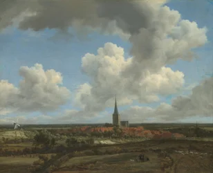 Flat Landscape with View of Ootmarsum (Overijssel)