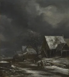 Wintry Village