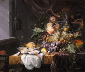 Still Life with Fruit and Oysters
