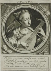 Sound, Plate Two from The Five Senses