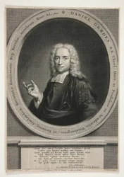 Portrait of Daniel Gerdes, after J.M. Quinkhart