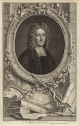 Samuel Clarke, English philosopher and clergyman (engraving)