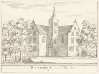 Castle Drakenburg near Soestdijk