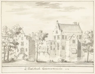The Castle Groenewoude near Woudenberg, in 1382