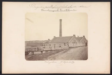 Upper steam pumping station Prince Alexander / Kralingscheveer September 18, 1869