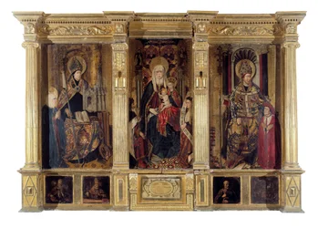 The Altarpiece of Saint Ildefonso and St. Augustine of Hippo
