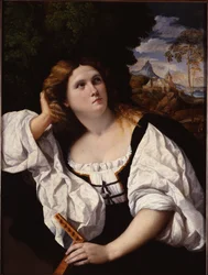 A Lady Seated