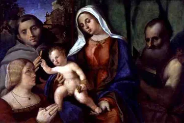 Sacra Conversazione with a Donor