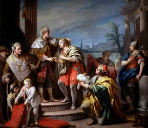 Joseph before Pharaoh