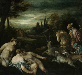 Diana and Actaeon, 1585-92