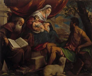Virgin and Child with John the Baptist and Saint Anthony the Abbot