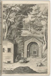 Spring of Saint Francis (plate B)