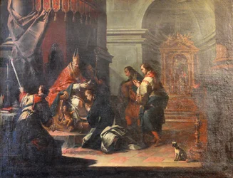 The Baptism of St. Daniel by St. Prosdocimus of Padua