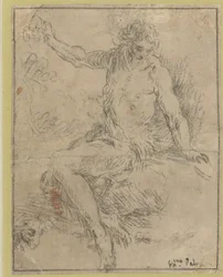 Seated John the Baptist