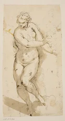Walking Female Nude