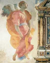 Archangel Gabriel, Capponi Chapel, Church of Santa Felicita, Florence