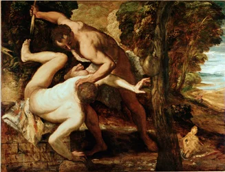 Cain killing Abel
