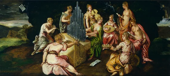 Contest between Muses and Pierides