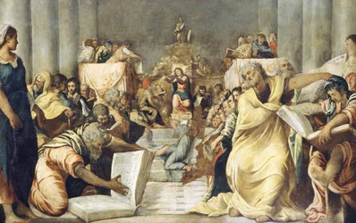 Jesus Among Doctors in the Temple of Jerusalem