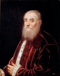 Portrait of Venetian Senator (Jacopo Robusti dit Tintoretto)