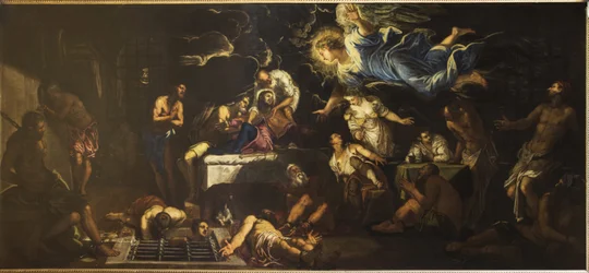 Saint Roch in Prison Visited by an Angel