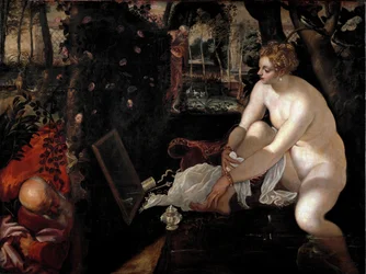 Suzanne and the Elders or Suzanne in the Bath