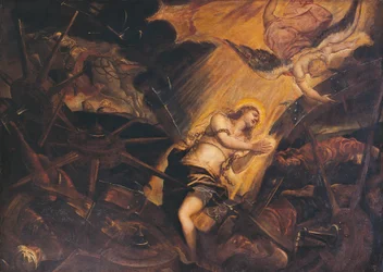 The Martyrdom of St Catherine, by Jacopo Robusti, Known as the Tintoretto, Patriarchal Palace, Venice, Italy