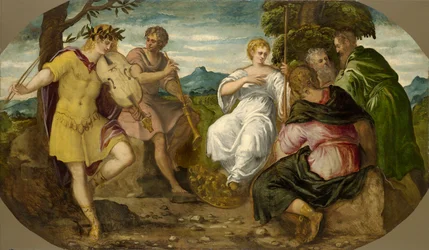 The Musical Contest between Apollo and Marsyas