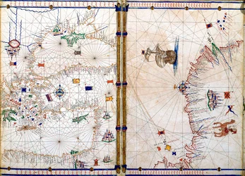 Damascus and Jerusalem (detail)