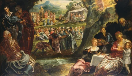 The Worship of the Golden Calf, c. 1594