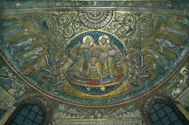 Coronation of the Virgin, Apse of the Basilica di S.Maria Maggiore, Rome, 1287-92