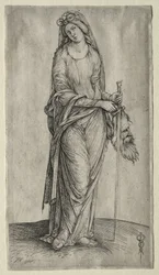 Judith Holding the Head of Holofernes