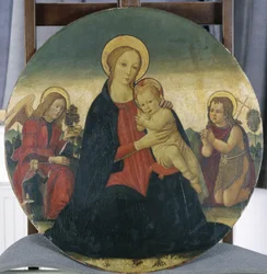 Madonna and Child with Archangel Raphael and St. John
