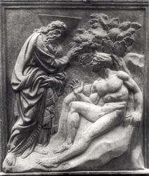 Creation of Adam, Panel from the Porta Magna, c.1430