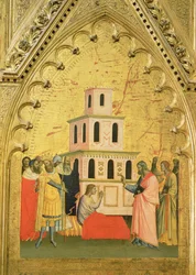 St. Matthew Raising a Young Man from the Dead, from the Altarpiece of St. Matthew and Scenes from his Life, c.1367-70
