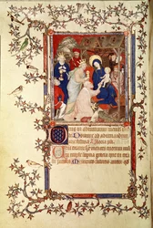 The Adoration of the Magi, from Les Petites Heures de Duc de Berry, c.1385-90