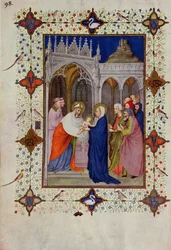 Hours of Notre Dame: None, The Presentation in the Temple, from the 