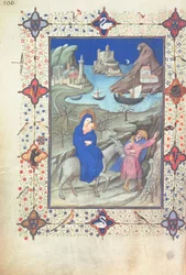 Flight into Egypt, from 