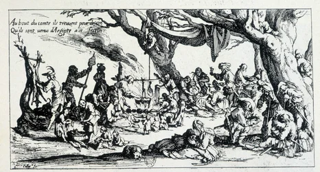 From the Engraving of J. Callot