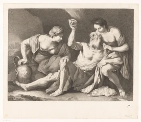 Lot Drunk by His Daughters
