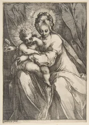 Madonna with a Rose, 1595-1616
