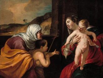 Virgin and Child with Saint Elizabeth and the Infant Saint John the Baptist, 1628-29