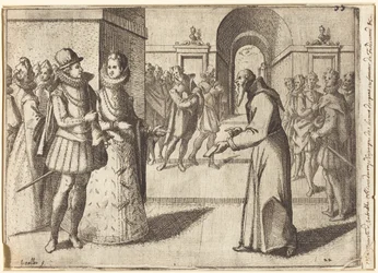 A Capuchin Bringing Thanks of the King of Bavaria [Recto]
