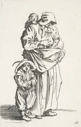 A Mother and Her Three Children, from The Beggars