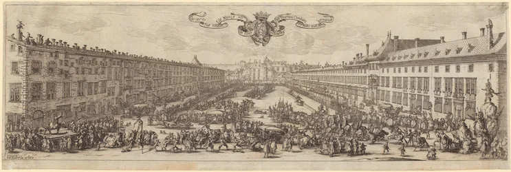 View of Rue Neuve in Nancy